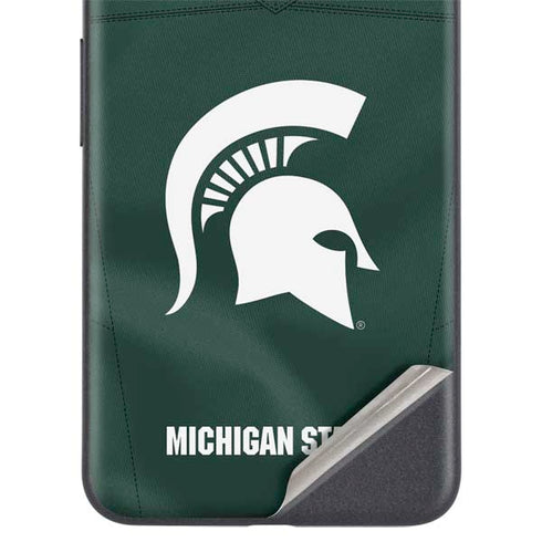 Michigan State University Green Jersey Google Pixel 5a Skin